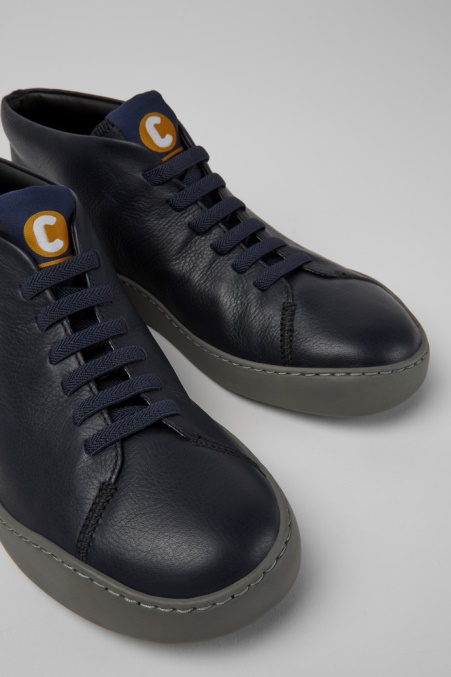 Camper De Design Peu Touring Blaue Stiefelette Für Herren