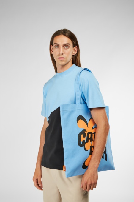 Design Conmigo Blau Orange Und Schwarz Tragetasche Camper De