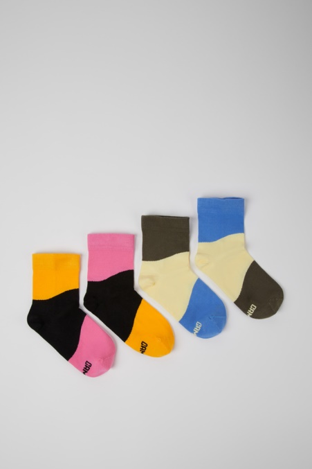 Design Odd Socks Pack 4er-Pack Mehrfarbige Socken Camper De