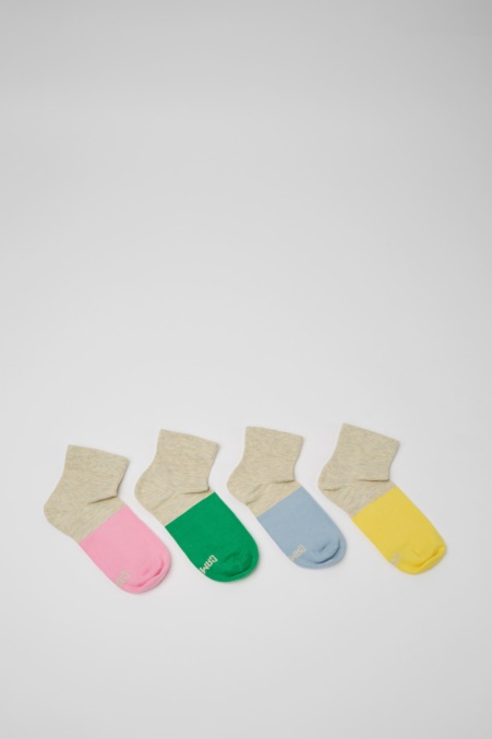 Camper De Odd Socks Pack Vier Mehrfarbige Unisex-Socken, Neu Eingetroffen