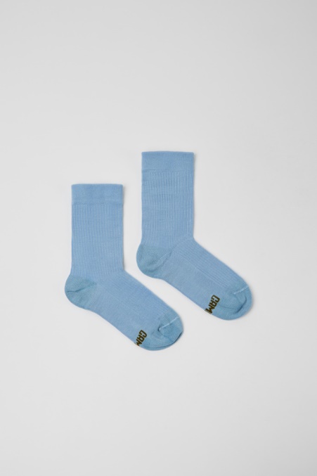 Exklusive Camper De Calma Socken Hellblaue Socken Mit Pyratex