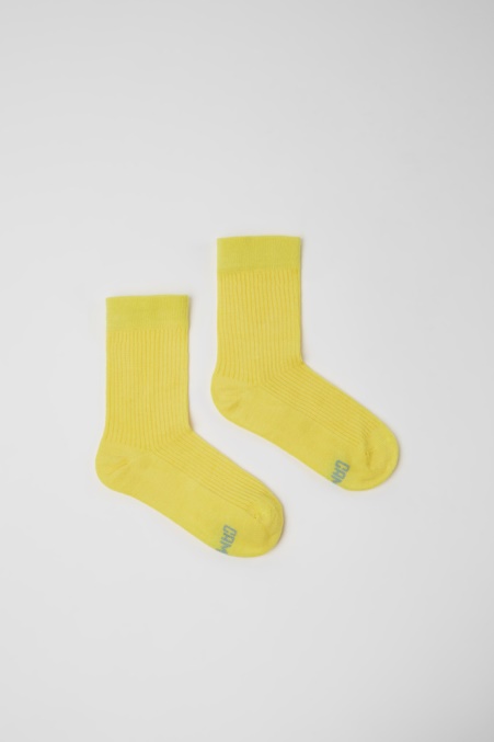 Camper De Design Calma Socken Gelbe Socken Mit Pyratex