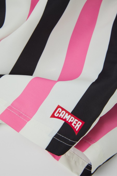 Badeshorts Recyceltes Haustier Gestreifte Badeshorts Exklusiv Camper De