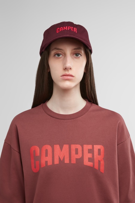 Cap Weinrote Cap Mit Camper De Logo