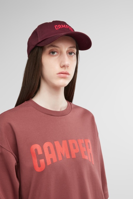 Cap Weinrote Cap Mit Camper De Logo