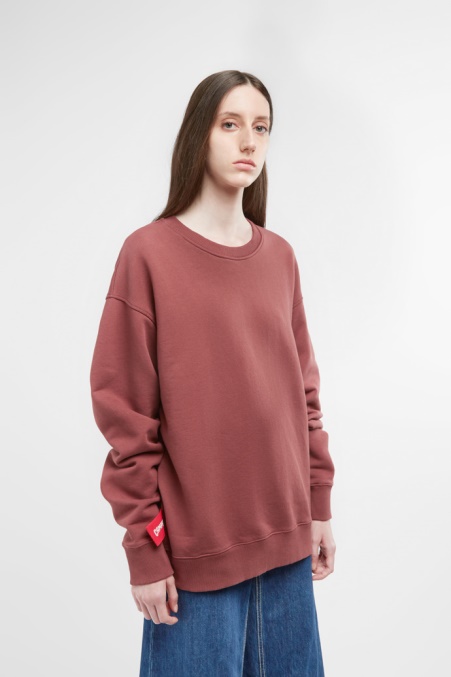 Exklusives Camper De Sweatshirt Weinrotes Sweatshirt Mit Pferdeprint