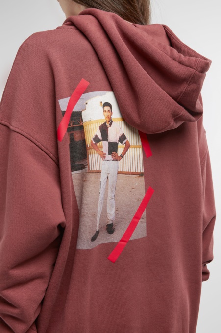 Hoodie Burgund Hoodie Mit Trapezfahrer-aufdruck Exklusiv Camper De