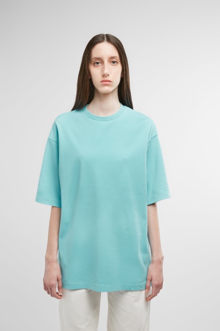 T-shirt Hellblaues T-shirt Mit Esel-print Camper De Neu Eingetroffen