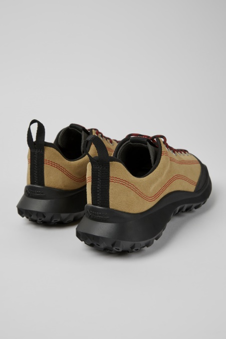 Camper De Crclr Gore-tex Beige Nubukleder Und Textil-sneakers Für Damen Neu Eingetroffen