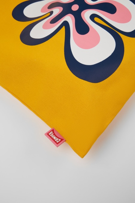 Camper De Conmigo Orange Neu Eingetroffene Tragetasche Aus Recycelter Baumwolle