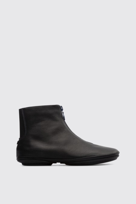 Rechts Schwarze Stiefelette Mit Reißverschluss Für Damen Camper De Neu Eingetroffen