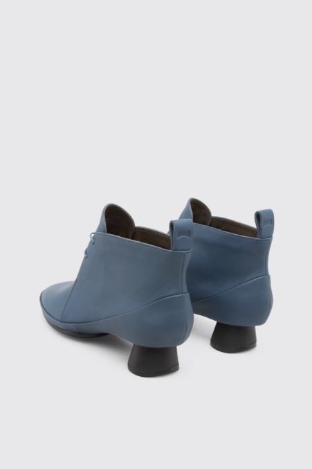 Exklusiver Camper De Alright Blauer Schnürstiefelette Für Damen