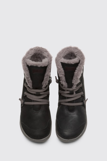 Peu Schwarze Stiefeletten Für Damen Exklusiv Camper De