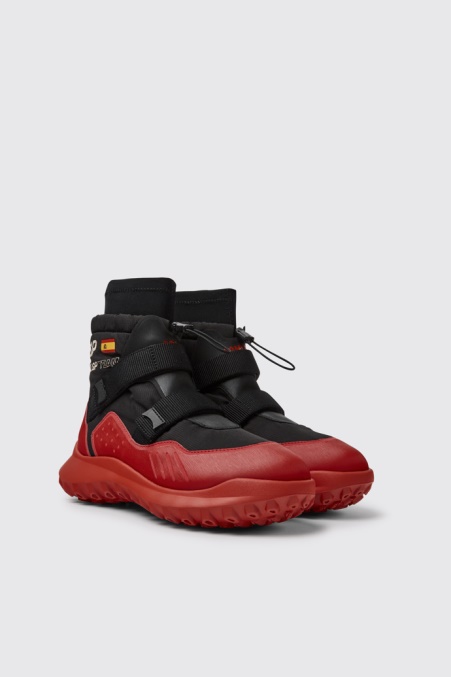 Camper De X Sailgp Gore-tex Schwarze Und Rote Stiefel Für Damen