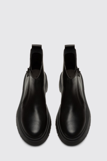 Design Walden Damenstiefel Schwarz Zip Camper De