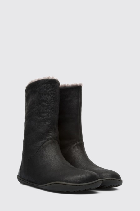 Design Peu Schwarze Stiefel Für Damen Camper De