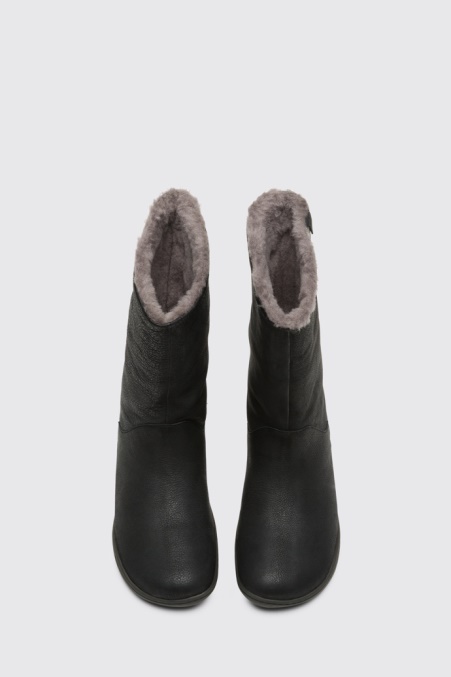 Design Peu Schwarze Stiefel Für Damen Camper De