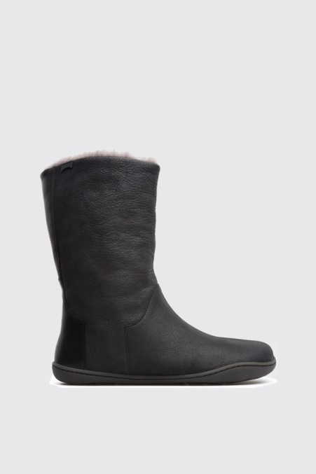 Design Peu Schwarze Stiefel Für Damen Camper De