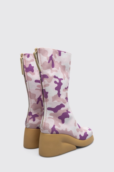 Design Ssense & Petra Collins Camouflage Hohe Stiefel Für Damen Camper De