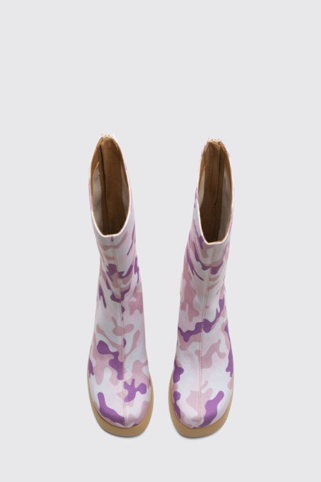 Design Ssense & Petra Collins Camouflage Hohe Stiefel Für Damen Camper De