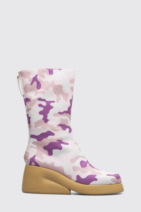 Design Ssense & Petra Collins Camouflage Hohe Stiefel Für Damen Camper De