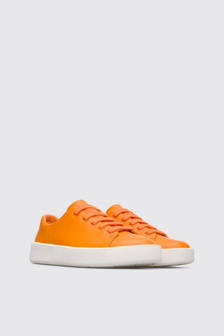 Camper De Design Courb Orange Damensneaker