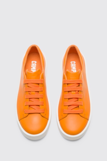 Camper De Design Courb Orange Damensneaker