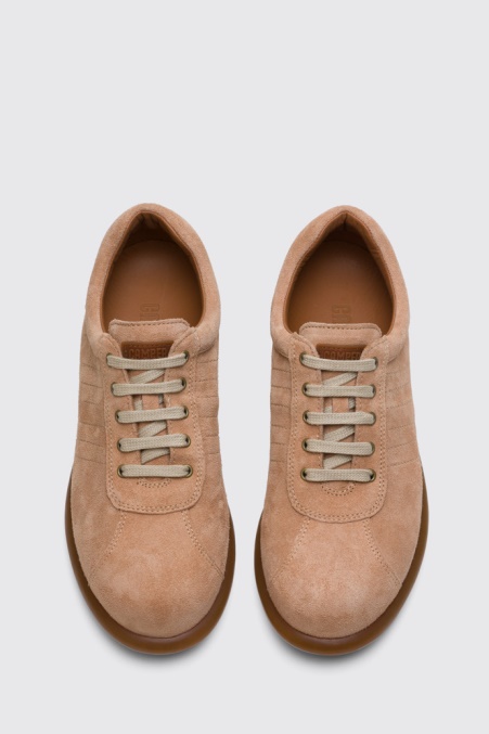 Camper De Design Pelotas Ikonischer Beige Schuh Für Damen