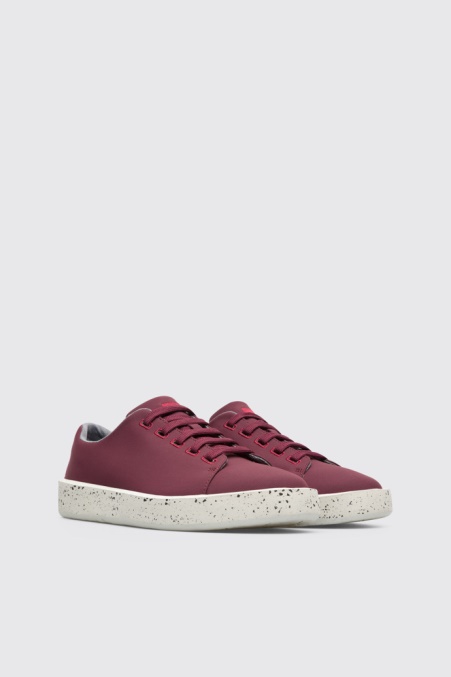 Courb Herrensneaker Bordeaux Exklusiv Camper De