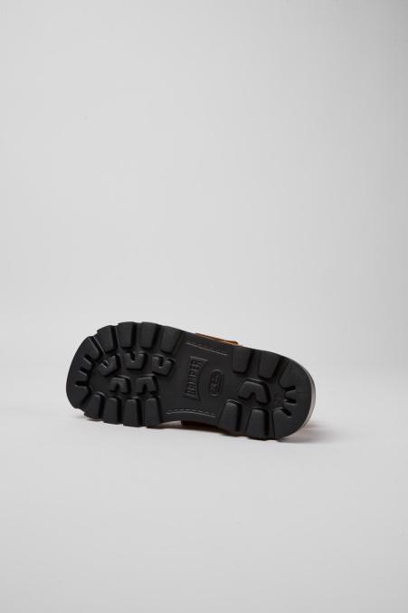 Camper De Design Brutus Sandale Braune Ledersandalen Für Damen