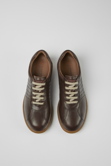 Design Pelotas Dunkelbrauner Schuh Für Damen Camper De