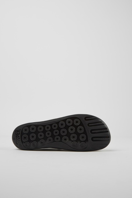 Camper De Design Peu Graue Lederschuhe Für Damen