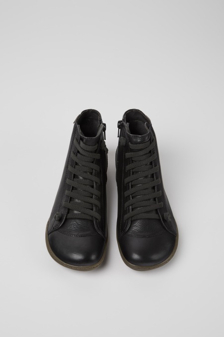 Exklusive Camper De Peu Schwarze Stiefelette Für Damen