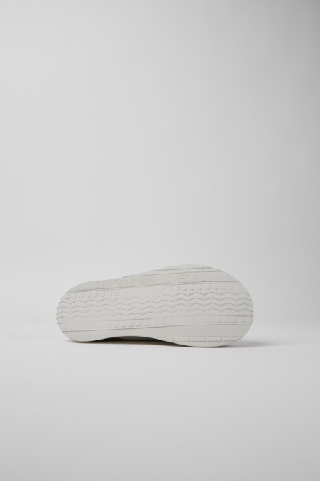 Twins Weiß Bedruckte Lederschuhe Für Damen Exklusiv Camper De