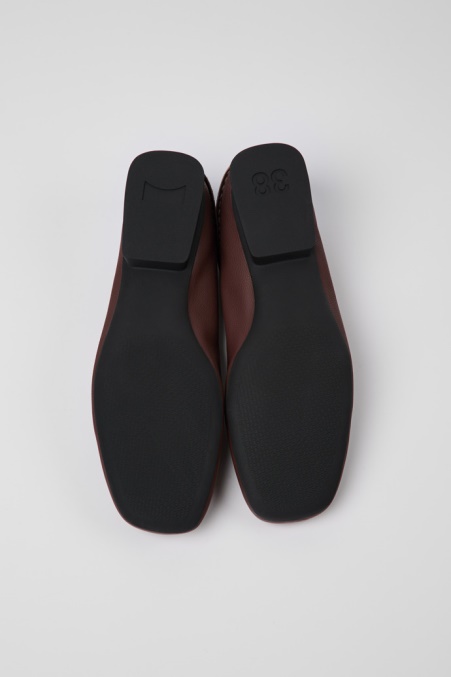 Casi Myra Weinrote Und Blaue Ballerinas Für Damen Camper De Neu Eingetroffen