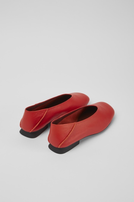 Design Casi Myra Rote Ballerinas Für Damen Camper De