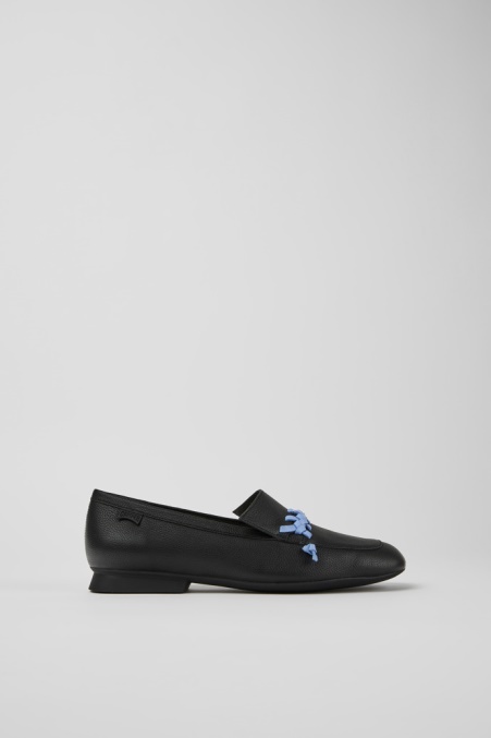 Camper De Design Casi Myra Schwarz-blaue Lederloafer Für Damen