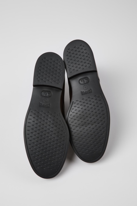 Design Iman Gore-tex Braune Lederstiefeletten Camper De