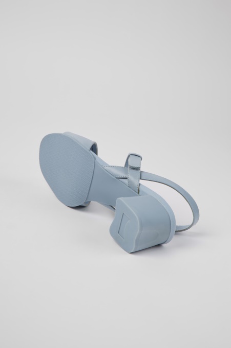 Camper De Design Katie Blaue Ledersandalen Für Damen