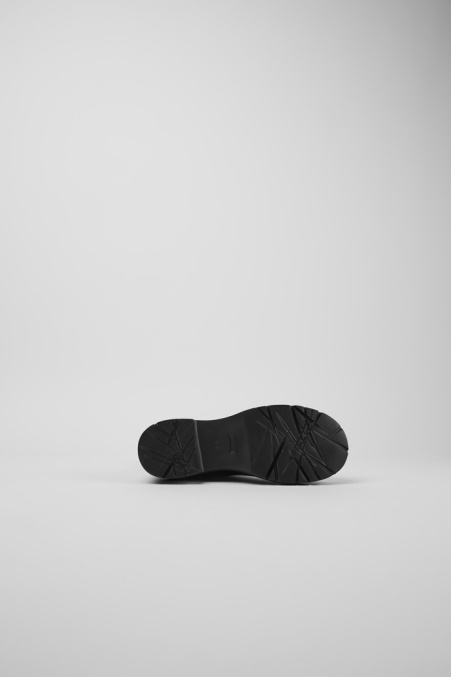 Exklusive Camper De Milah Schwarze Lederstiefel Für Damen