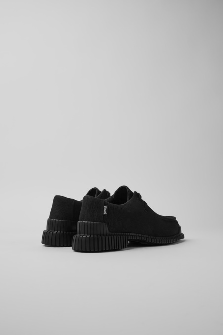 Pix Schwarze Schuhe Aus Recycelter Baumwolle Und Leder Für Damen Camper De Neu Eingetroffen