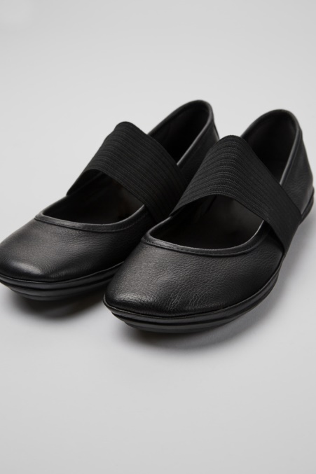 Rechts Schwarze Ballerinas Für Damen Exklusiv Camper De