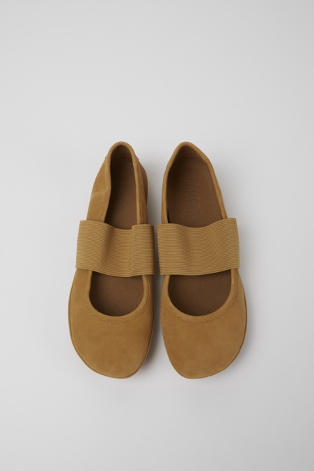 Camper De Design Right Brauner Nubukschuh Für Damen