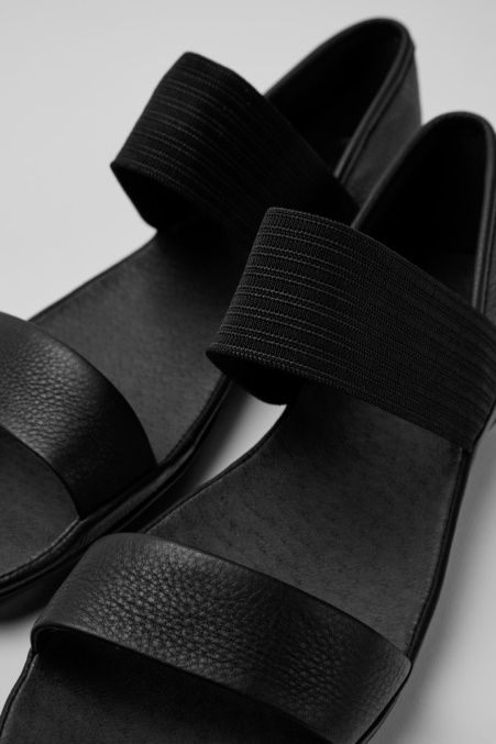 Camper De Right Schwarze Sandalen Für Damen Neu Eingetroffen