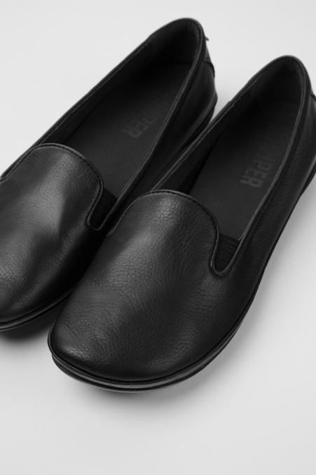 Design Rechts Schwarze Ballerinas Für Damen Camper De