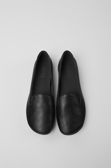 Design Rechts Schwarze Ballerinas Für Damen Camper De