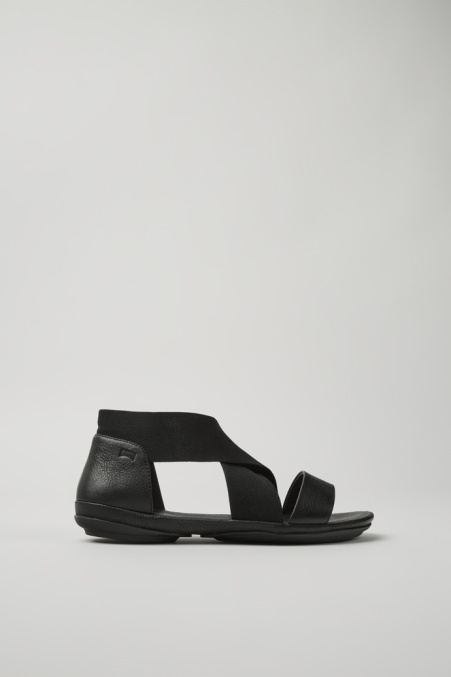 Rechts Schwarze Sandalen Für Damen Exklusiv Camper De