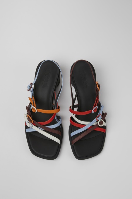 Camper De Twins Mehrfarbige Sandalen Für Damen Neuankömmlinge