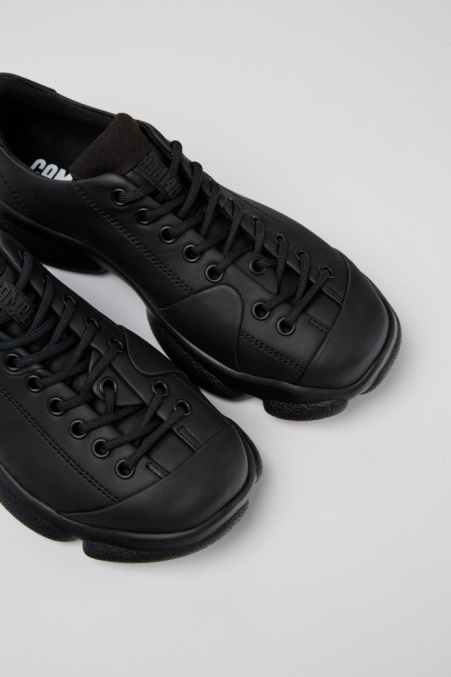 Karst Schwarze Lederschuhe Für Damen Exklusiv Camper De