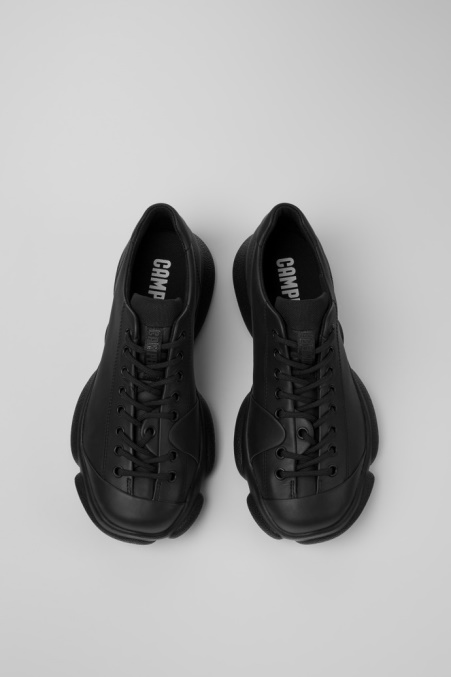 Karst Schwarze Lederschuhe Für Damen Exklusiv Camper De